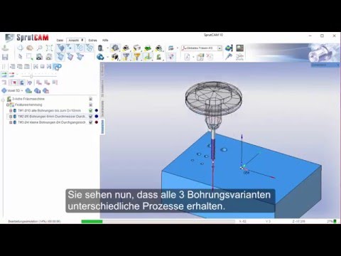 FBM Training 2: Bohrungsmanager - verschiedene bohrungszyklen