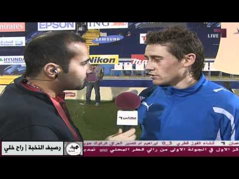 موقف محُرج للاعب أوزباكستان جيباروف HD
