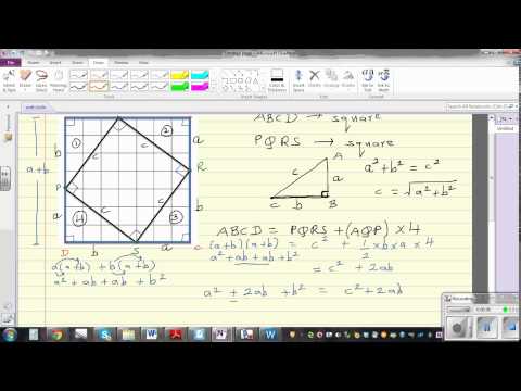 how to prove pythagorean triples