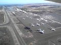Plane Take Off, view from inside the plane