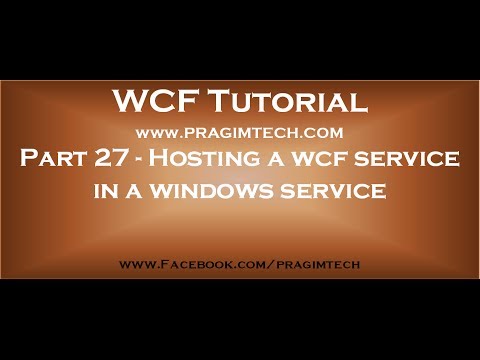 how to consume a self hosted wcf service