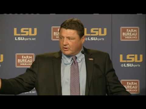 Video: LSU Names Ed Orgeron As New Head Football Coach