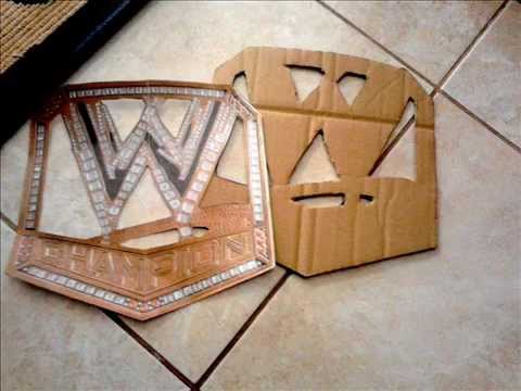 how to create a wwe belt