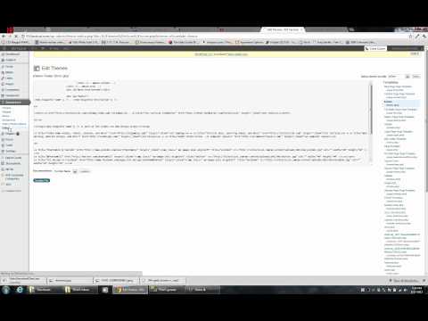 how to edit footer in wordpress