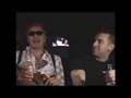 DJ FRANKIE BONES IN A LIMO WITH KEOKI AND MICRO.