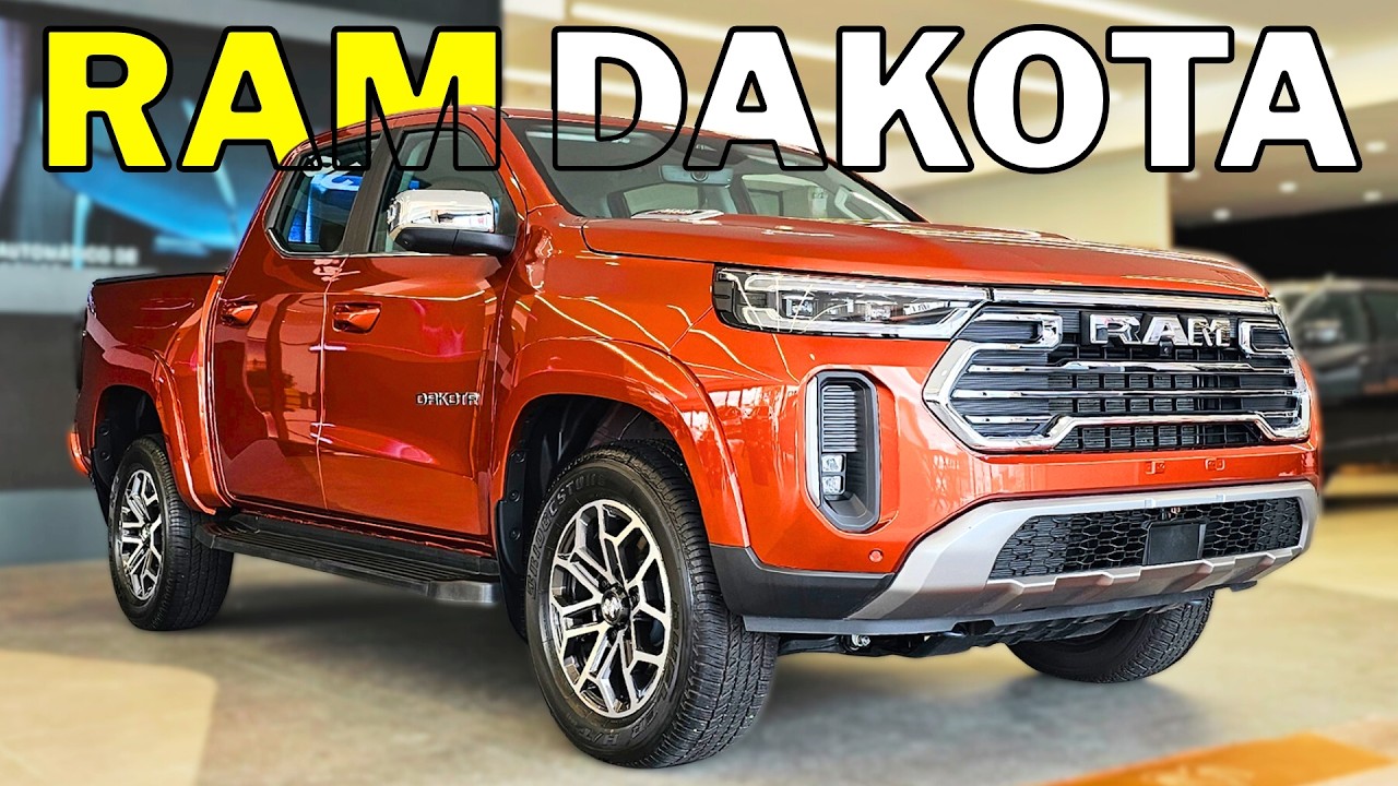 Ram Dakota Laramie 2026: É muito mais que uma Titano?