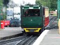 Padarn arriving at Llanberis station 23 August 2008