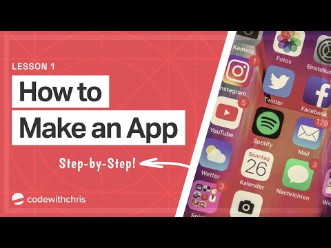 How to Make an App for Beginners (2019) - Lesson 1