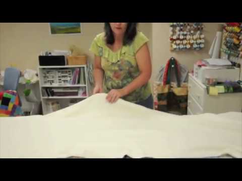 how to attach backing to a quilt