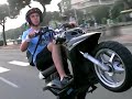 leve en scooter ( record du monde ):p