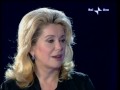 Catherine Deneuve sings with Gianni Morandi in Italian show Catherine Deneuve sings with Gianni Morandi in Italian show
