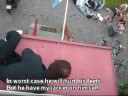 Drunk stunt on Swedish midsommarafton