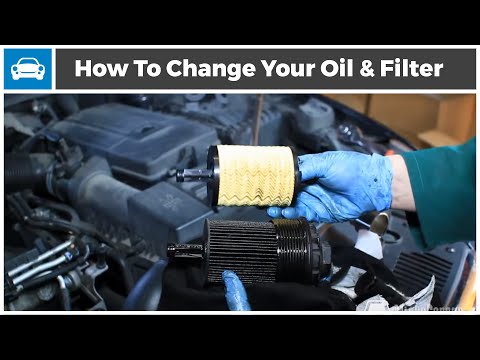 how to change oil filter