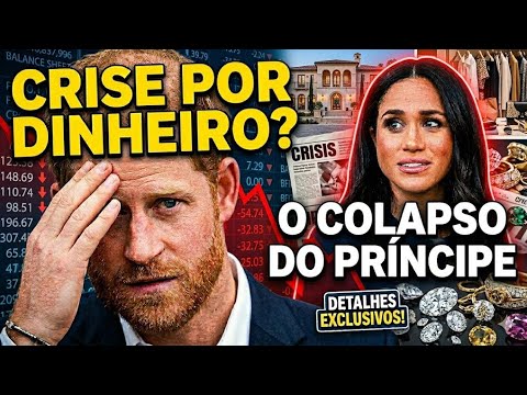 Harry e Meghan à beira da falência e GASTANÇA da duquesa faz príncipe COLAPSAR