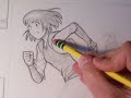 How To Draw a Manga Figure in Motion (