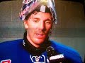 post-game interview with lundqvist NYR vs NJ Oct 16th 2006