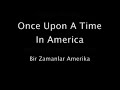 once upon a time in america - (bir zamanlar amerika) 

yap?m y?l?: 1984
s�re: 229 dk 

oyuncular 
robert de niro -- david noodles aaronson 
james woods -- maximilian max bercovicz 
elizabeth mcgovern -- deborah gelly 
treat williams -- james conway odonnell 
tuesday weld -- carol 
joe pesci -- frankie minaldi 
burt young -- joe minaldi 
jennifer connelly -- gen� deborah 
y�netmen
sergio leone

senarist, harry grey
yap?mc?, arnon milchan
m�zik, ennio morricone
g�r�nt� y�netmeni, tonino delli colli
sanat y�netmeni, carlo simi
executive producer, claudio mancini