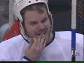 Steckel hits Ian White From Behind - Leafs @ Caps -Jan 24 08