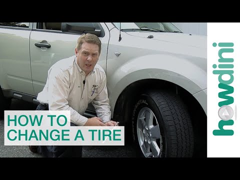 How to change a tire – Change a flat car tire step by step