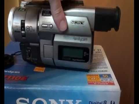 Review: Sony DCR-TRV110E Digital8 camcorder