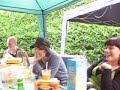 Silvio laughing at puke-a-thon