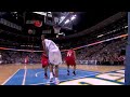 Nicolas Batum spectacular  block on Arron Afflalo layup attempt vs Denver Nuggets