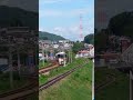 線路を走るトラック！？　2023/08/18  227系Urara三原行　山陽本線東福山駅　JFEスチール福山専用線路　軌陸車