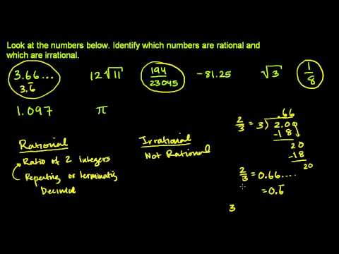 how to prove numbers are rational