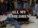 December 21, 1995 All My Children Closing Card