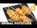 CRISPY SPIRAL POTATOES - TORNADO RECIPE - POTATO T