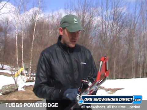 how to fasten tubbs snowshoes