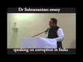 Subramanian Swamy: Value system of Sanatan dharma can combat every form of corruption - Full