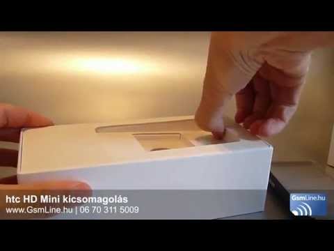 HTC HD mini teszt vide�