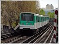 Paris Metro Materiel roulant 2008