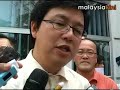 Chua's sex scandal: Report lodged Chua's sex scandal: Report lodged