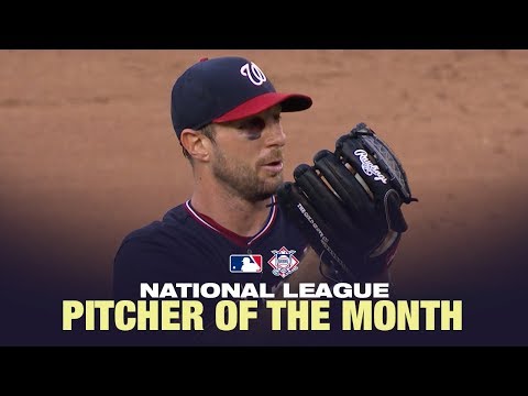 Video: National League Pitcher of the Month: Max Scherzer