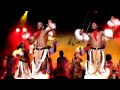 Le spectacle d'Afrique du Sud, les Zoulous, au château de Maintenon.