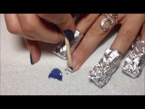 how to remove gelish