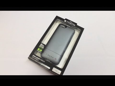 Mophie Juice Pack Helium Unboxing - iPhone 5