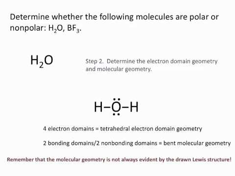 how to determine polarity