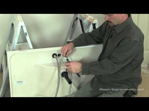 how to drain external faucets