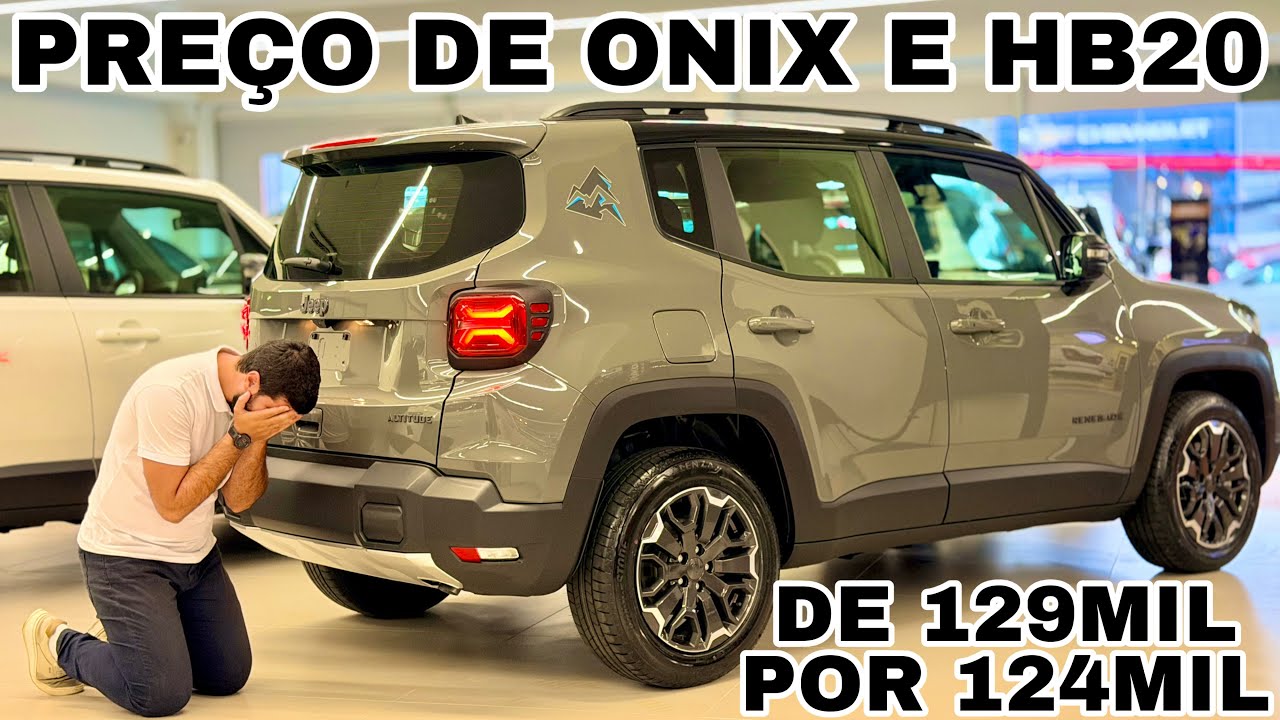 JEEP DESPENCOU O PREÇO DO RENEGADE ALTITUDE VERSÃO DE ENTRADA 2027 | AGRADEÇA OS CHINESES!!