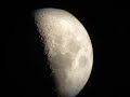 la luna dal mio telescopio