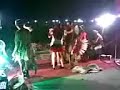 O dansatoare de flamenco draguta foc