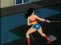 Wonder Woman changed into crystal statue Wonder Woman changed into crystal statue