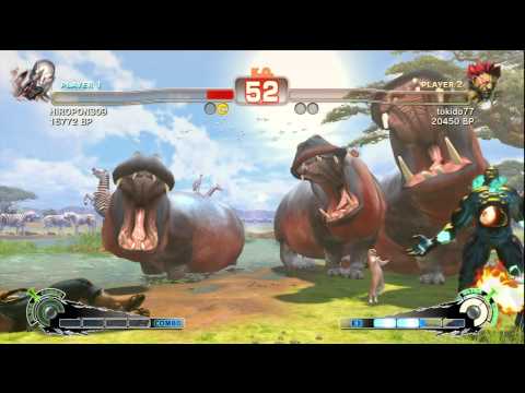 SSF4: HIROPON (Seth) VS Tokido (Akuma)