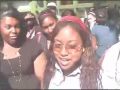 hugs for harlem at chris brown basketball game part 1