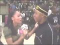 hugs for harlem at chris brown basketball game part 1