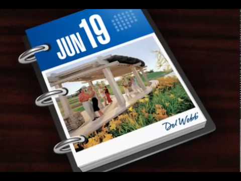 Del Webb Calendar of Events Commercial