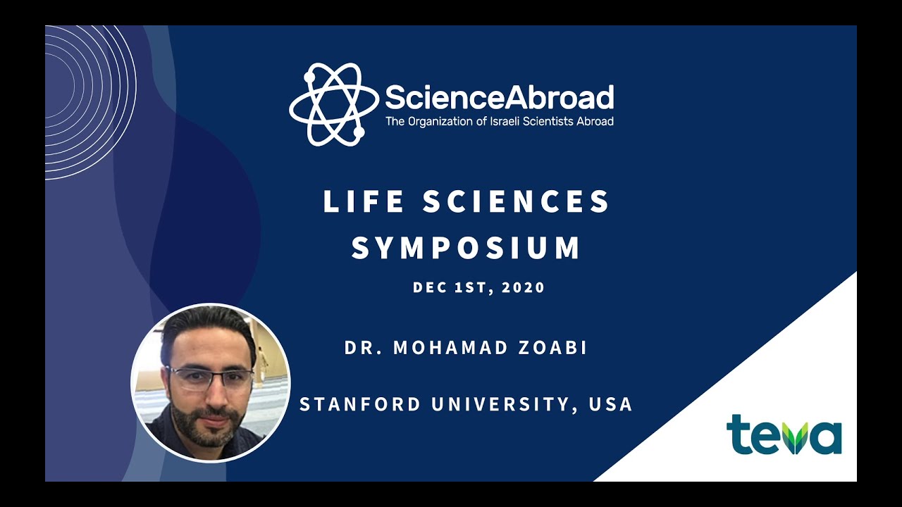 Dr. Mohamad Zoabi (Stanford University) | ScienceAbroad Life Sciences Symposium 2020